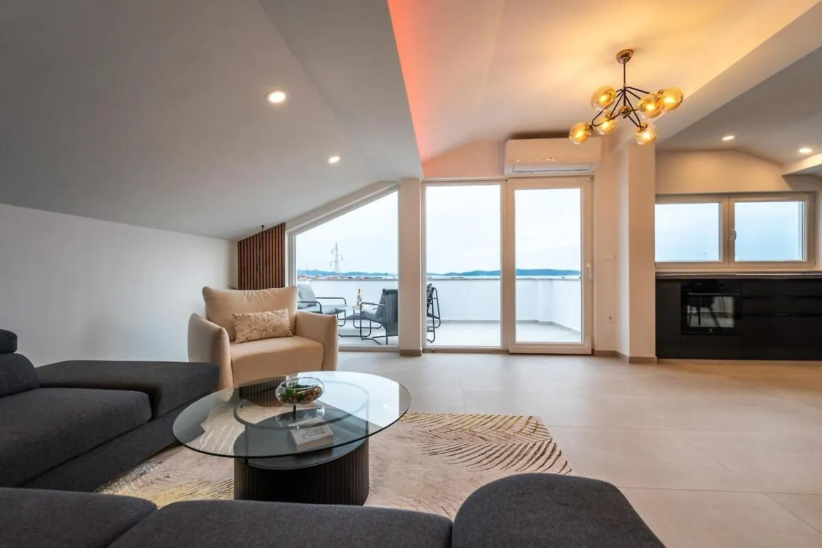 Penthouse Oasis With Sea Views And Terrace Apartment Zadar Croatia